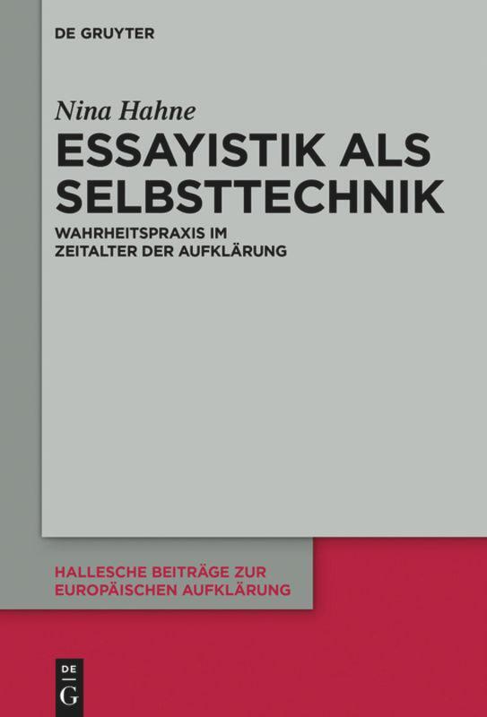 Thumbnail - Nina Hahne | Essayistik Als Selbsttechnik | Buch | Deutsch (2015) |