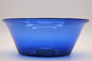 Milchsatte Blaues Glas Mitteldeutsch Anfang 19 Jahrhundert Gut Erhalten Ebay