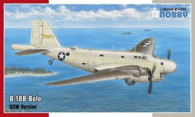 SPECIAL HOBBY 72230 B-18B Bolo ASW Version in 1:72 Modellbausatz