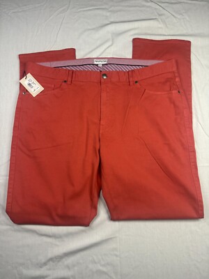 Peter Millar Pants Mens Size 40 Ultimate Sateen Five-Pocket Cred MS24B39 NWT