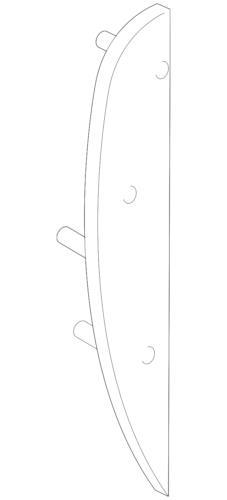 Panel lateral para Ford (N/P 4L1Z-7804480-AAA)