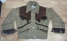 Vintage Davy Crockett Child's Coat Jacket Fringe JC Bar Brand Label