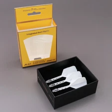 CUESOUL ROST T19 Integrated Dart Shaft and Flight Big Standard Shape-White