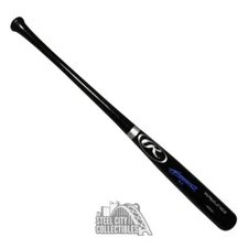 Vladimir Guerrero Jr Autographed Black Rawlings Baseball Bat - JSA