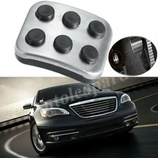 Nonslip Emergency Brake Pedal Pad Stainless Steel For Chrysler 300 Dodge Charger