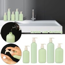 Image of Bathroom Foaming Soap Dispenser Shampoo Shower Gel for Liquid Lotion Refillable