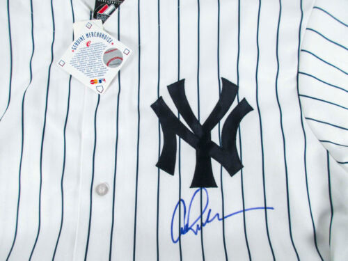 Alex Rodriguez Signed Autographed NY Yankees Home White Jersey Majestic JSA COA - Picture 1 of 3