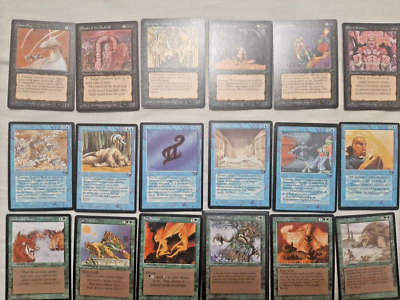 MTG Legends 1994 英語版 ルールカードセット 約36枚 MTG LEGENDS Partial Set (1994) *** lot of 42 cards Magic the