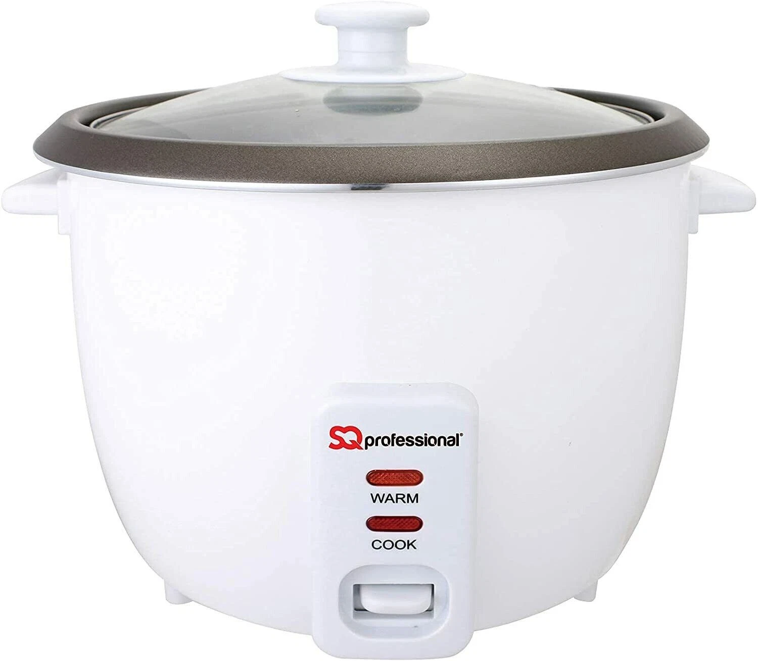 Blitz Electric Non Stick 700W Rice Cooker Rice Cooker Steamer (1.8L) Glass Lid