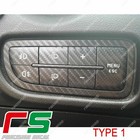 alfa romeo mytho stickers decal cover keyboard tuning menu carbon look 