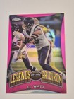 2024 Topps Chrome Football Pink Refractor J.J. Watt #LOG-25