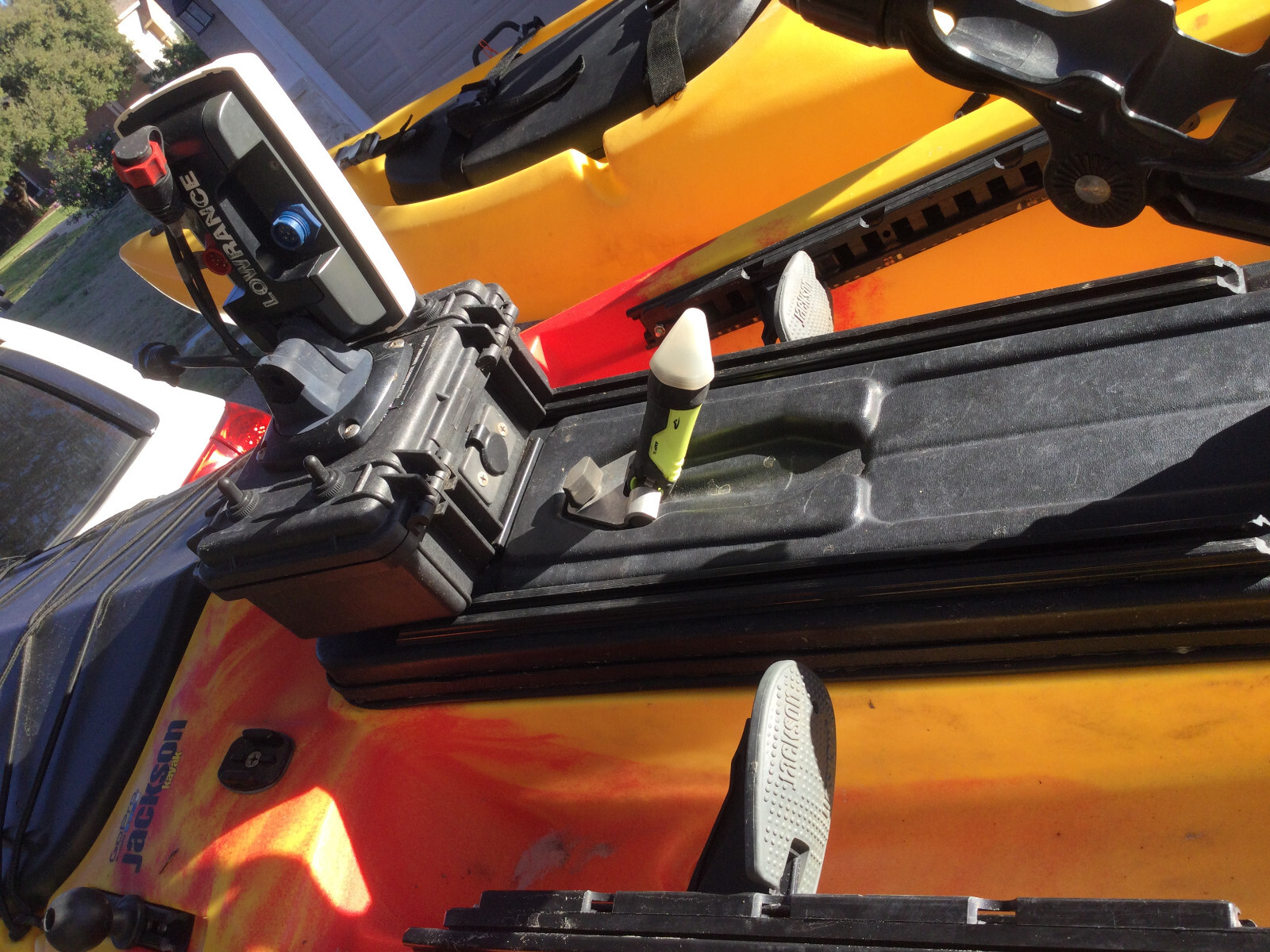 LF Two Ocean Drift 12' Kayaks One Jackson Kraken 15.5' Kayak