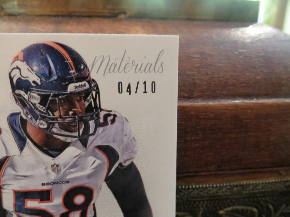 National Treasures Century Materials Prime Jersey Broncos Von Miller 04/10  2013 - Image 3 of 4
