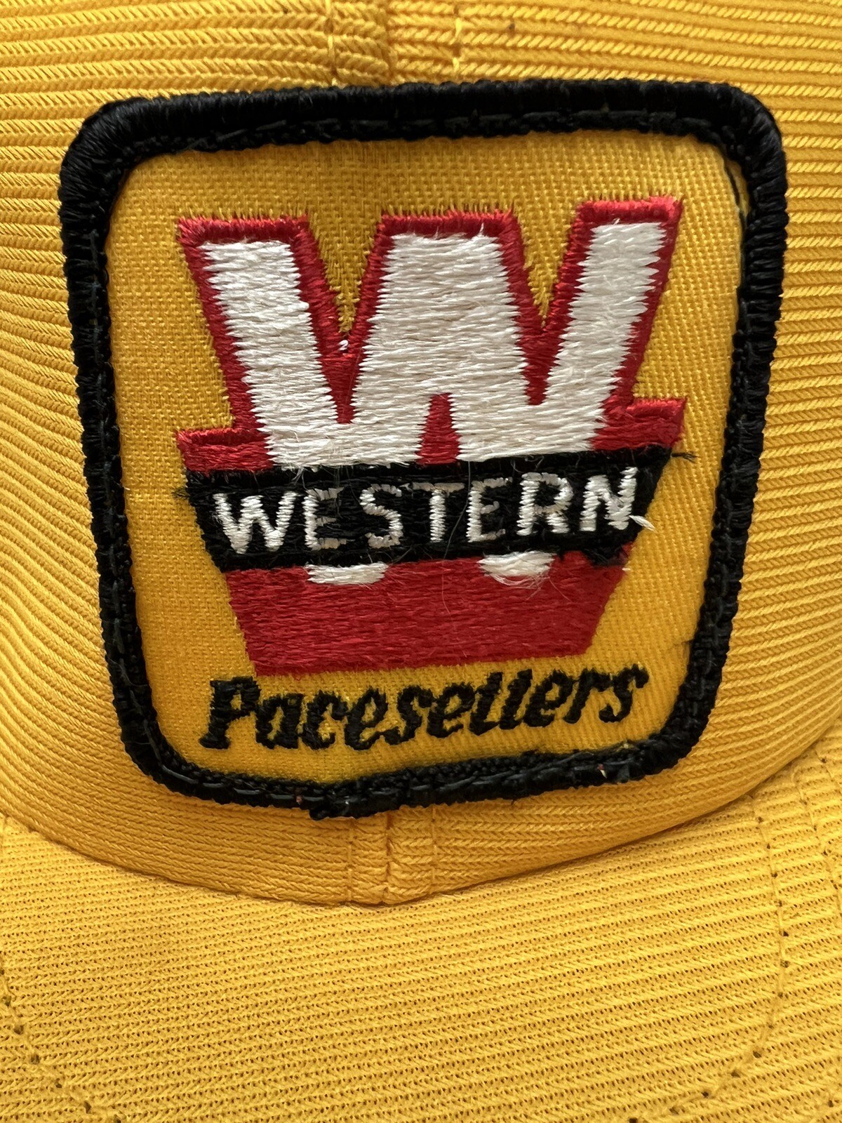 Western Pacesetters 3D Patch Trucker Hat Mesh Sna… - image 4