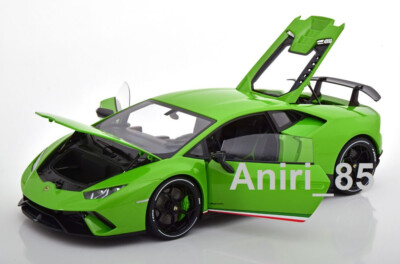 1:18 AUTOart Lamborghini Huracan Performante 2017 Verde Mantis Green 79154 RAR