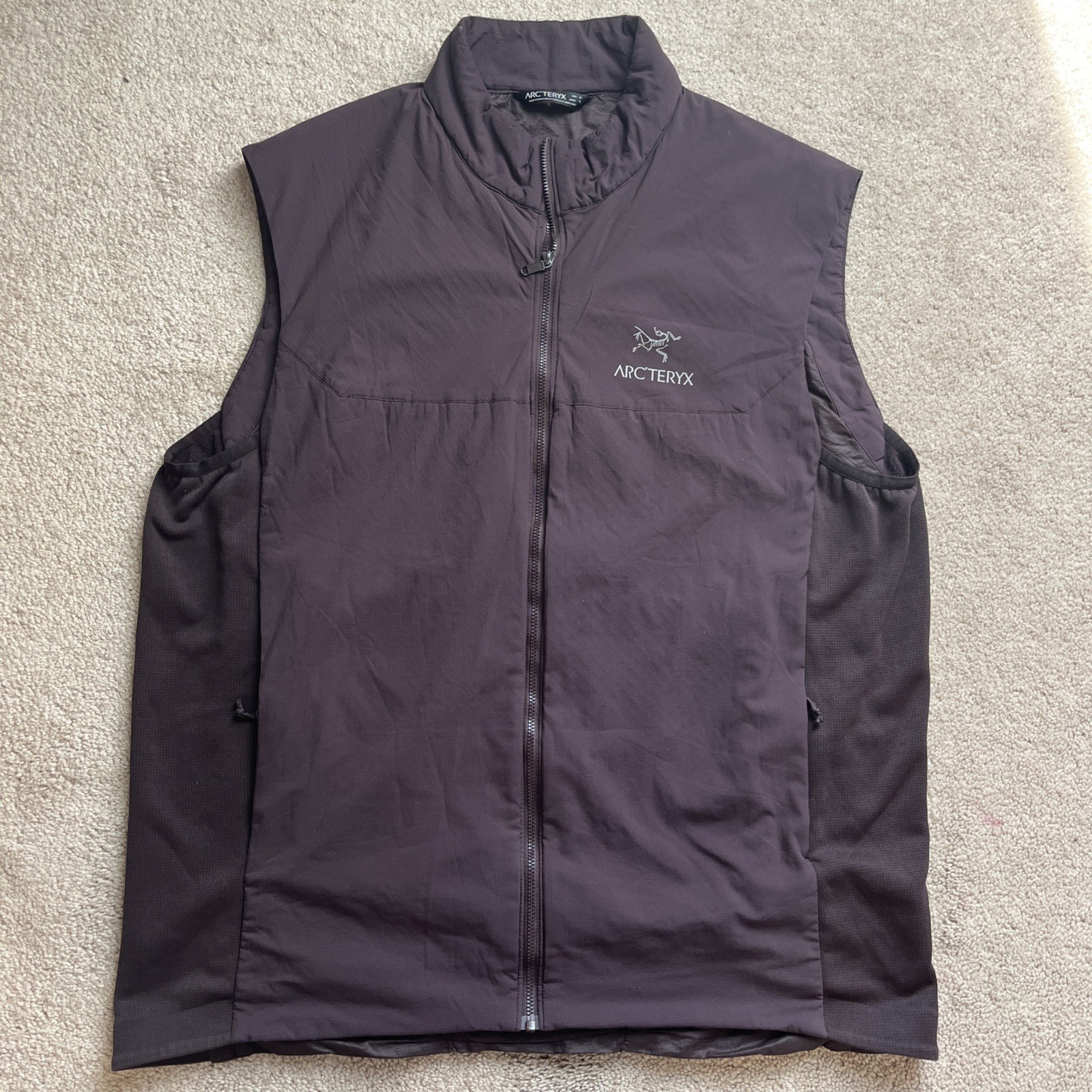 Arc'teryx Atom Vest Jacket Mens XL Maroon Full Zip Li… - Gem