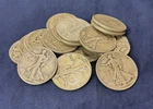 Walking Liberty Half Dollar Roll $10 Face 90% Silver