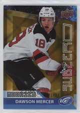 2021-22 Upper Deck Ice Sub Zero Rookie Gold /24 Dawson Mercer #SZ-55 9et