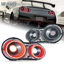 Pair Vland Led Tail Lights For 2008-2025 Nissan Gt-r R35 With Startup Animation Pair Vland Led Tail Lights For 2008-2025 Nissan Gt-r R35 With Startup Animation