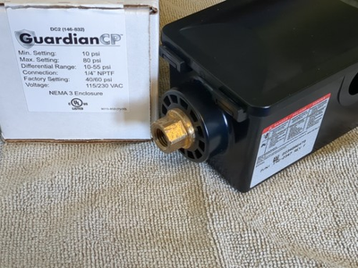 #ad Amtrol DC2 146 832 146 2347 REV F Guardian CP Digital Well Pump Pressure Switch $190.00