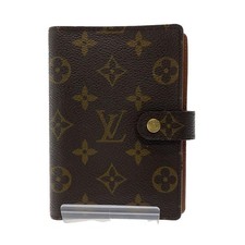 LOUIS VUITTON Agenda PM Monogram Brown All-Over Print Men's R20005