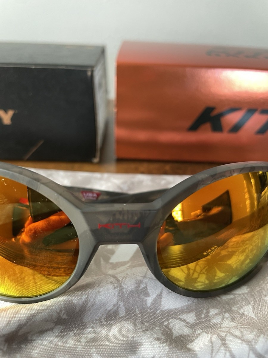 Kith x Oakley Eye Jacket Redux Sunglasses - Sandrift - Made in USA