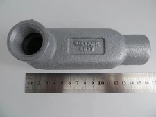 Hubbell Killark Conduit Body LB27 Rigid Conduit El, 3/4",  Threaded