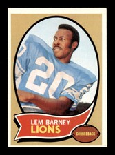 1970 Topps #75 Lem Barney RC EX+ X2724877