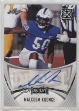 2021 Leaf Draft Auto Malcolm Koonce #BA-NK1 Auto 1bm4