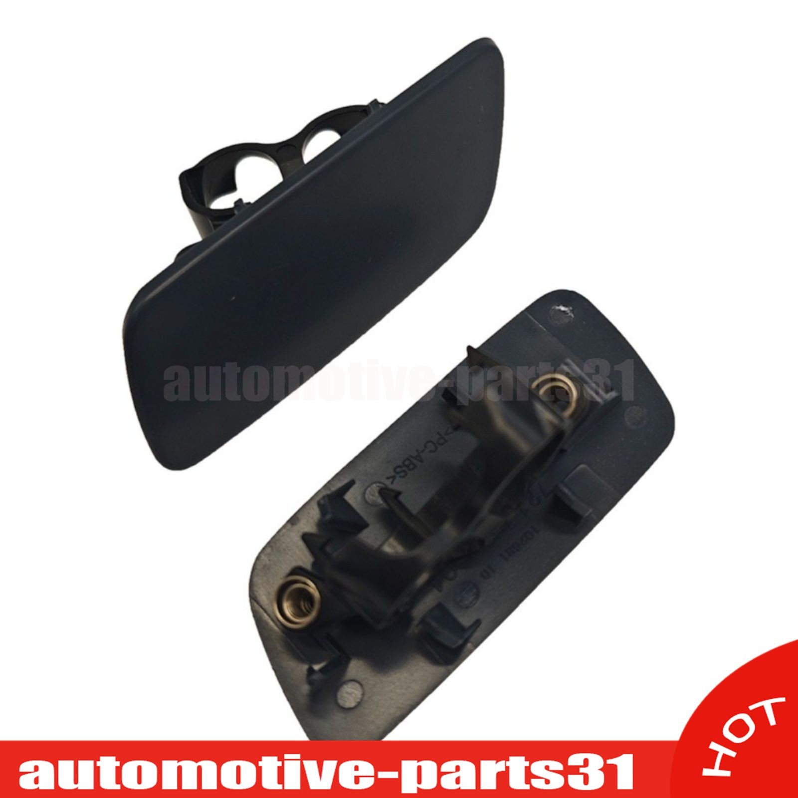 Front Headlight Washer Cap LH+RH For 10-18 Rolls-Royce Ghost 61677244959 960