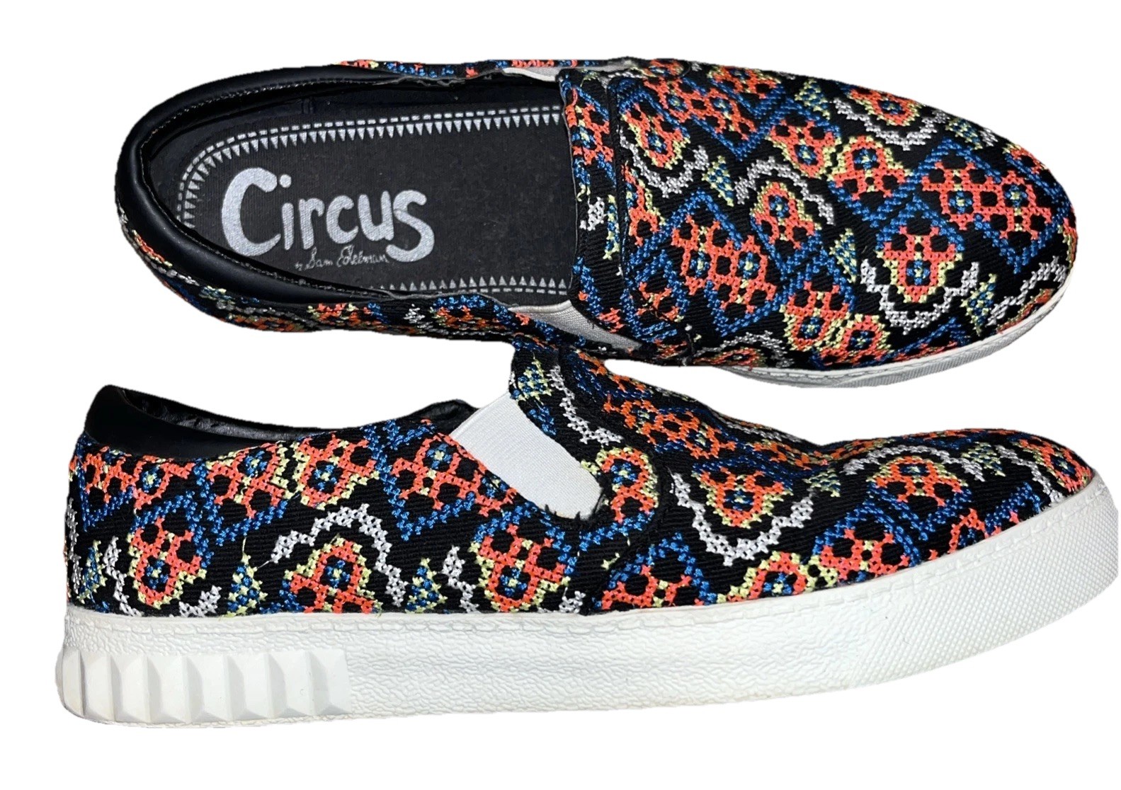 Sam Alderman Circus Design MulticolorEmbroidery T… - image 3