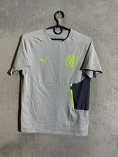 Manchester City Training Jersey Football Soccer Shirt Puma Young Size L 13-14YRS