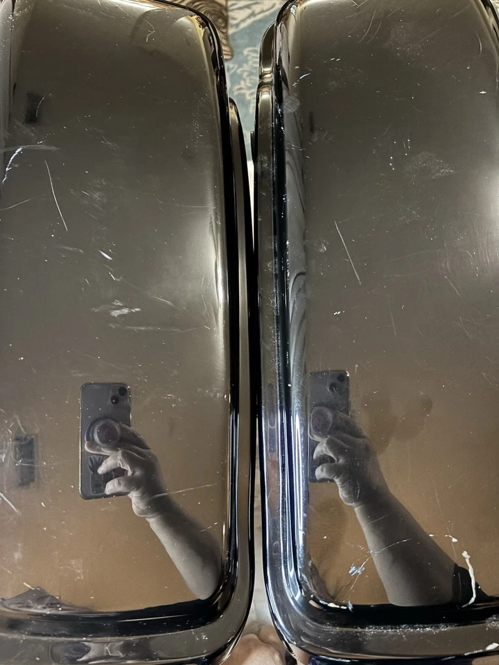 Par de alforjas negras Harley Davidson Switchback Dyna 2014 OEM Foto 4 de 4