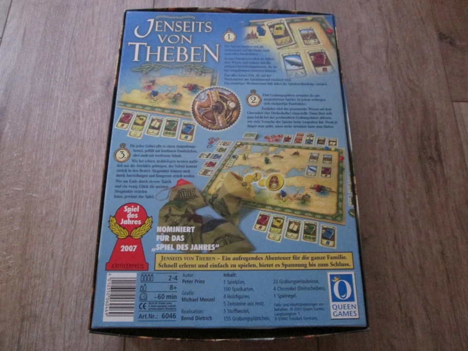 Queen Games : JENSEITS VON THEBEN / Nominiert zum Spiel des Jahres 2007 ! - Bild 2 von 4