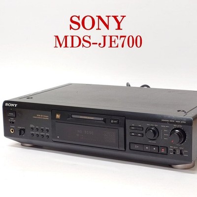 Sony MDS-JE700 MiniDisc Deck MD Recorder Player Tested Working