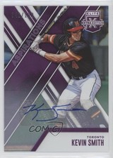 2017 Panini Elite Extra Edition Aspirations Purple /100 Kevin Smith Auto ok2