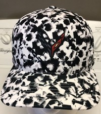 VTG Chevrolet Corvette Adjustable Hat Baseball Made in USA Checker Flag
