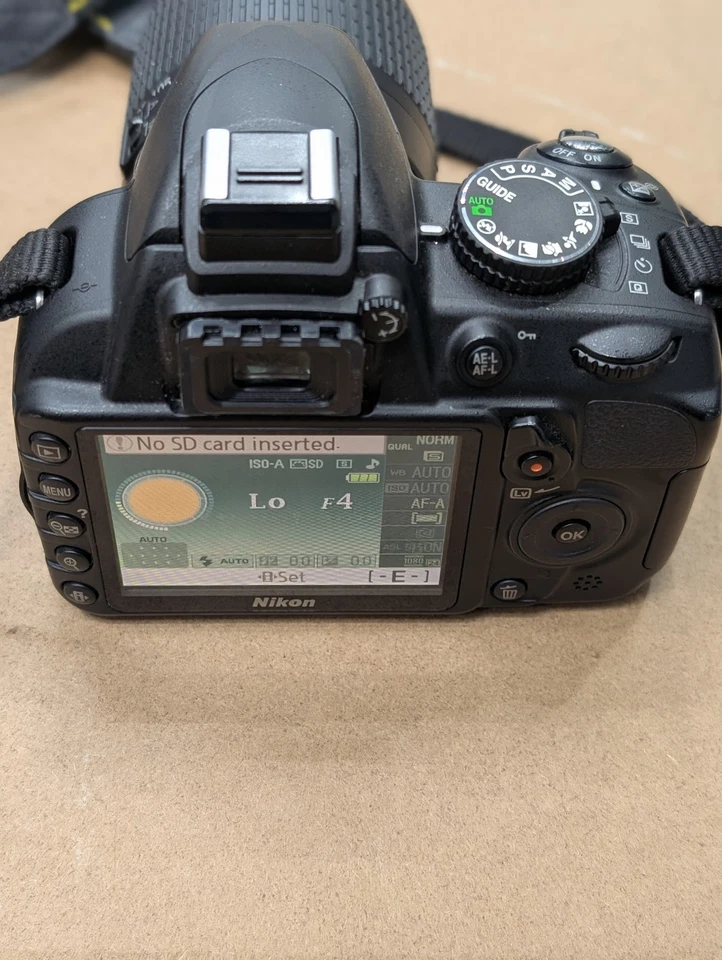 Nikon DSLR Camera D3100 with 55-200 Nikon lens - Image 2 of 4