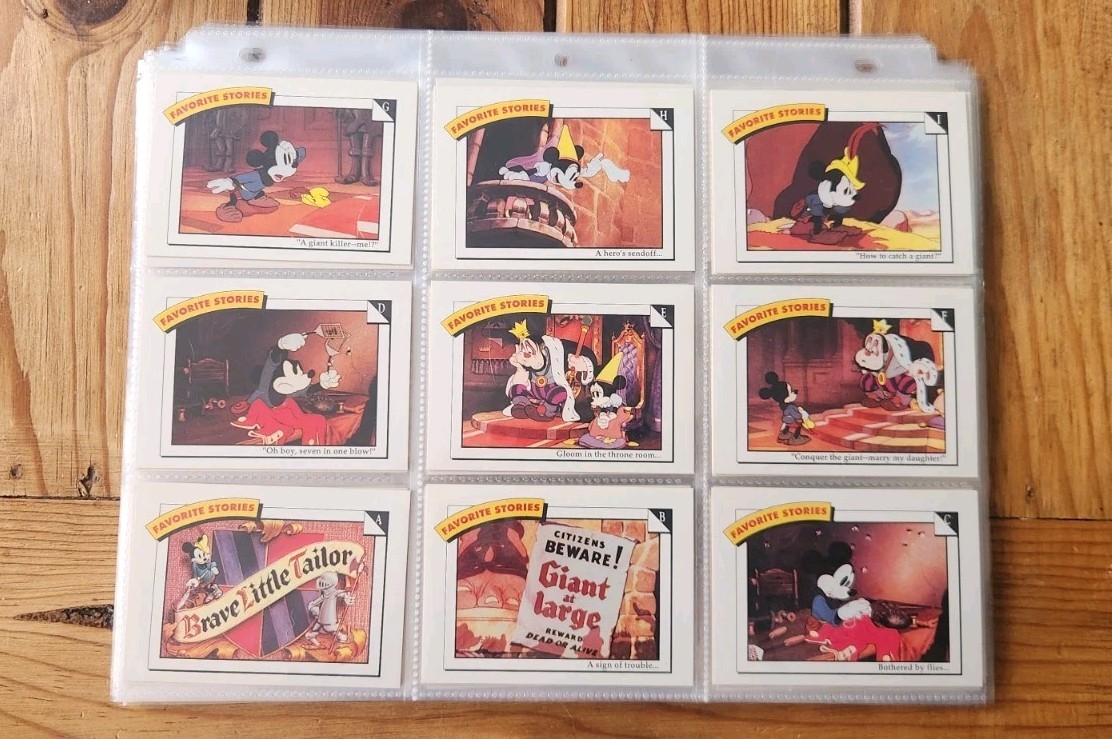 Impel 1991 DISNEY Favorite Stories cards YOU PICK