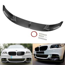 Frontlippe Spoilerlippe Carbon Optik für BMW 5er Limo F10 Touring F11 2010-2017