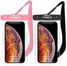 Waterproof Phone Pouch Bag - 2 Pack, Universal IPX8 Waterproof Phone Case Dry