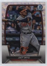 2023 Bowman Chrome Wave Refractor 79/100 Joey Ortiz #86 17cj