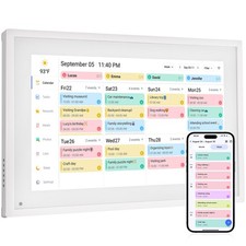 Digital Touchscreen Calendar Chore Chart Planner Display - WiFi - Family Organiz