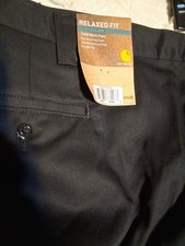 NWT Carhartt Men's Washed Twill Black Dungaree Relaxed Fit Work Pants 54x 32
