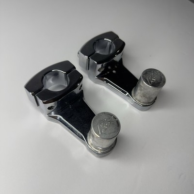 USED Rox Speed FX - 4R-P2CC02 - Pivoting Handlebar Riser, 2in. Rise - Chrome