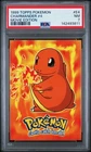 1999 TOPPS POKEMON THE MOVIE EDT #E4 CHARMANDER #4 PSA 7