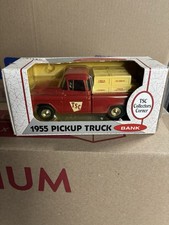 ERTL 1955 Pickup Truck Bank Die-Cast Metal Model Collectible