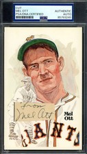 Mel Ott Baseball Cards and Autographed Memorabilia Guide 35