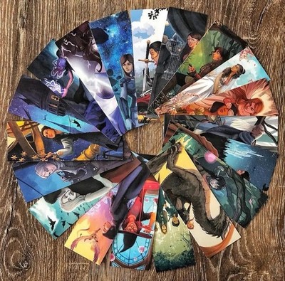 Fairyloot bookmarks selection rare to find collectables 2021 onwards