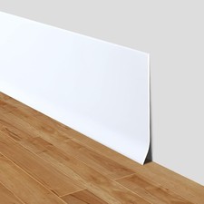 Flexible Skirting Board Covers 10cm Wide Self Adhesive PVC Skirting Board Trim